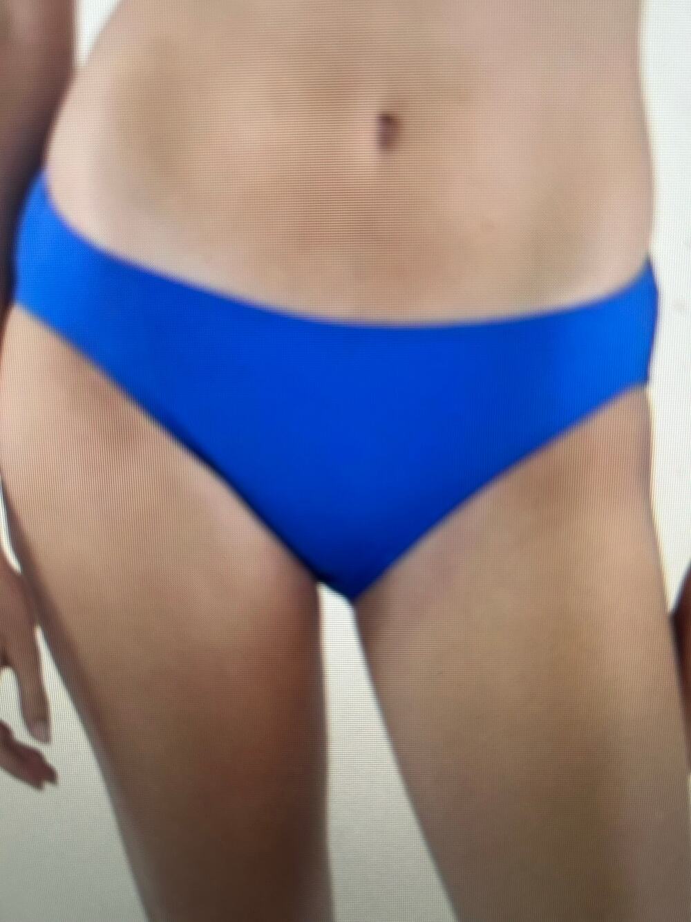 NWT Lauren Ralph Lauren Solid hipster swim bottom Royal 4
